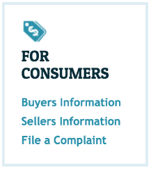Home page image for MLKAR For Consumers, Buyers Information, Sellers Information, File a Complaint